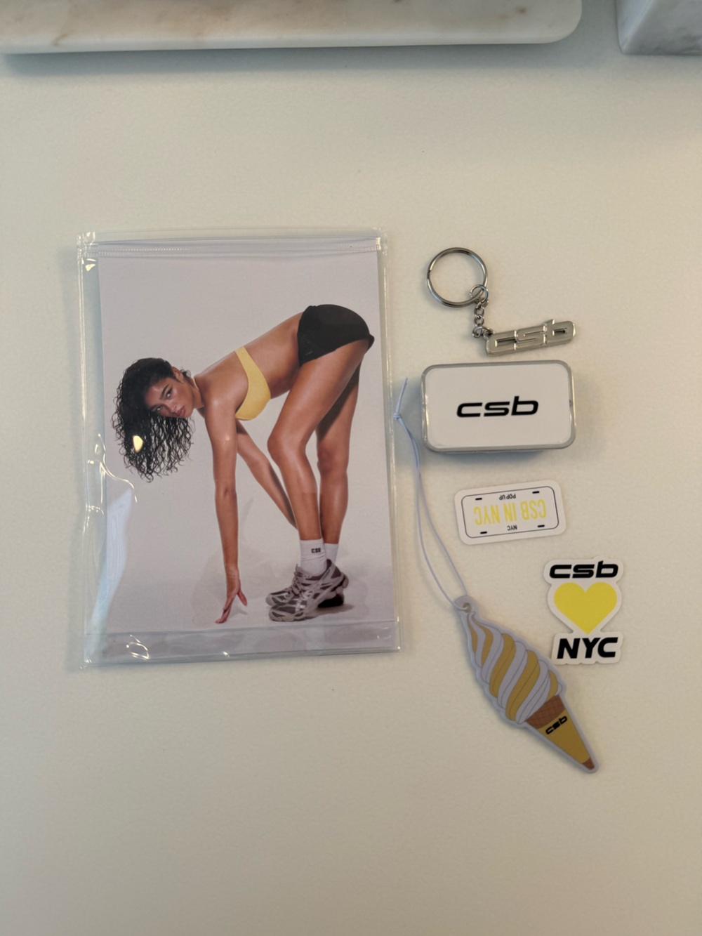 CSB NYC pop up exclusive gift
